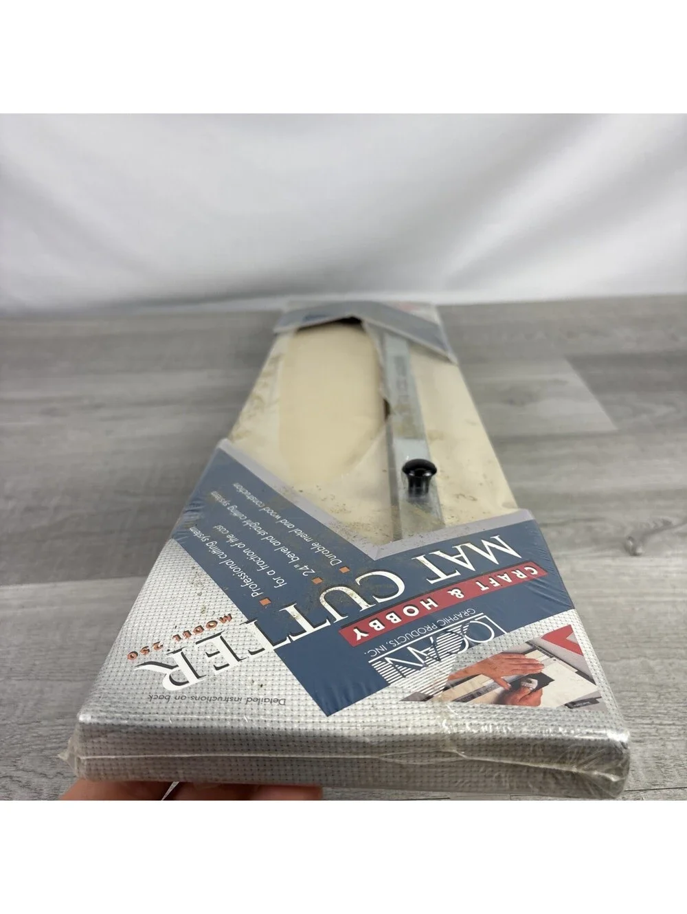 Vintage Logan Craft & Hobby Mat Cutter System Model 250 - Damaged Box